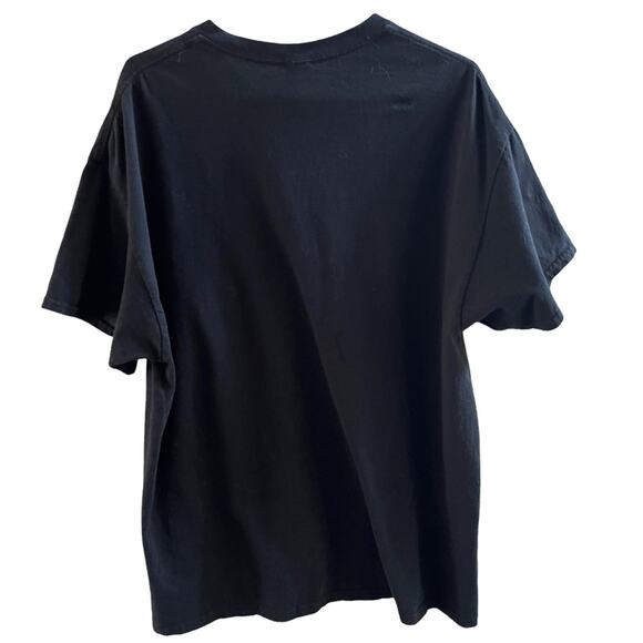 Gildan Snap On Shirt Men Extra Large XL Beauty & the Beast Black Cotton Mechanic - Picture 2 of 10